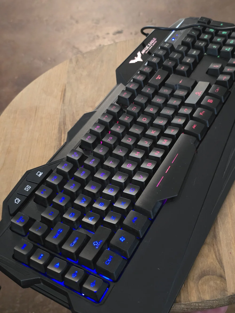 Havit Magic Eagle HV-KB558CM Wired Gaming Keyboard Rainbow Backlit Tested
